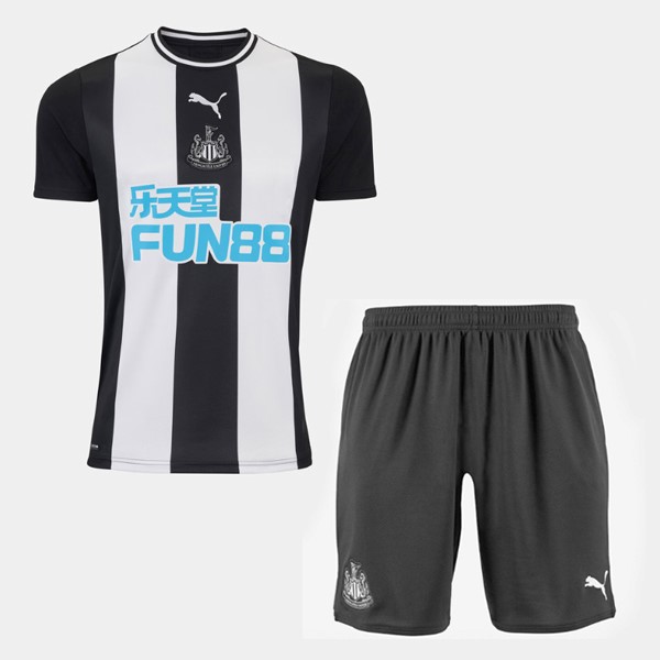 Camiseta Newcastle United 1ª Niños 2019/20 Blanco Negro